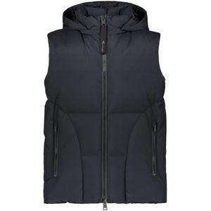 Herno, Heren, Jassen, Zwart, Maat: 4XL Polyamide,