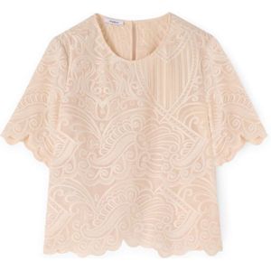 Motivi, Dames, Blouses & Shirts, Roze, Maat: 2XS Poliester,