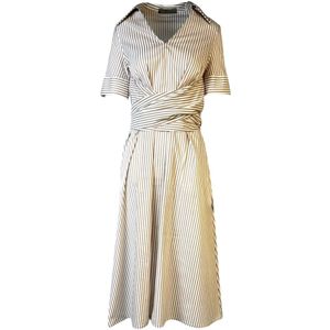 D.Exterior, Dames, Jurken, Veelkleurig, Maat: S Katoen,