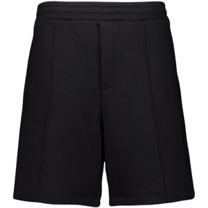 Valentino Garavani, Heren, Korte broeken, Zwart, Maat: M Katoen,