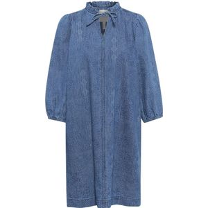 Part Two, Dames, Jurken, Blauw, Maat: 2XL Denim,