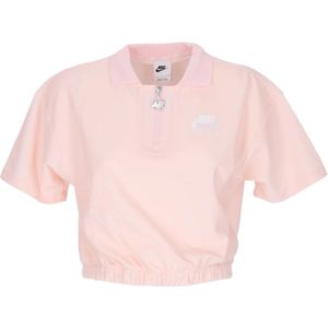 Nike, Dames, Tops, Roze, Maat: L Katoen,