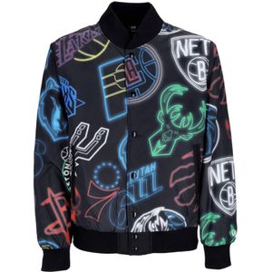 New Era, Heren, Jassen, Veelkleurig, Maat: S Poliester,