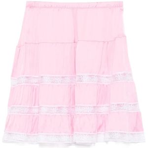 Gimaguas, Dames, Rokken, Roze, Maat: XS Viscose,