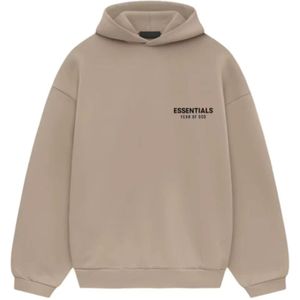 Fear Of God, Heren, Sweatshirts & Hoodies, Beige, Maat: XS Fleece,