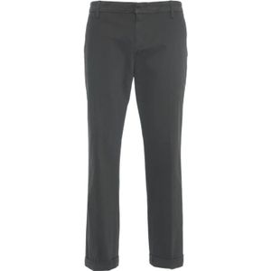Dondup, Heren, Broeken, Grijs, Maat: W33 Katoen,