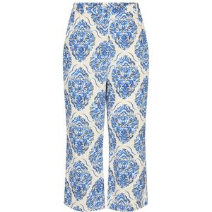 Soyaconcept, Dames, Broeken, Blauw, Maat: S Viscose,