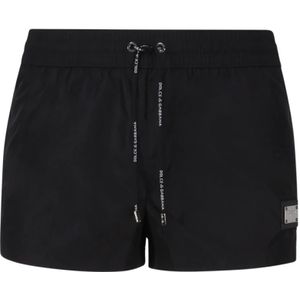Dolce & Gabbana - Badmode - Zwart - Heren - Polyester