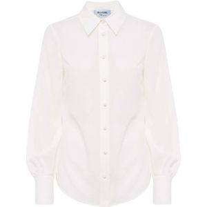 Blugirl, Dames, Blouses & Shirts, Wit, Maat: XS