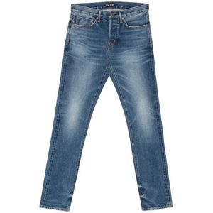 Tom Ford, Heren, Jeans, Blauw, Maat: W38