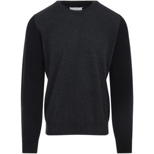 Maison Margiela, Heren, Truien, Zwart, Maat: L Wol,