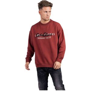 Carlo Colucci, Heren, Sweatshirts & Hoodies, Rood, Maat: XS