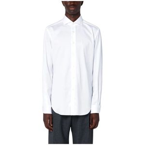 Xacus, Heren, Overhemden, Wit, Maat: 4XL Katoen,
