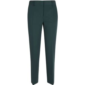 Ermanno Scervino, Dames, Broeken, Groen, Maat: S Poliester,