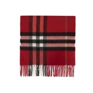 Burberry Wintersjaal , Red , unisex , Maat: ONE Size
