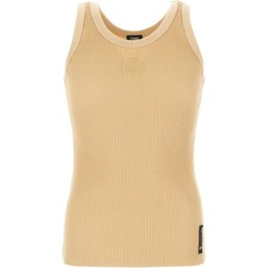 Fendi, Heren, Tops, Beige, Maat: M Nylon,