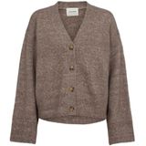 Sofie Schnoor, Dames, Truien, Bruin, Maat: L Leer,