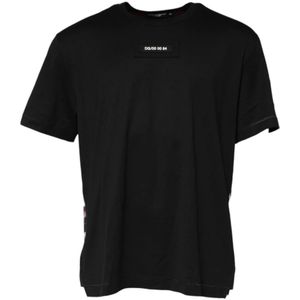 Dolce & Gabbana, Heren, Tops, Veelkleurig, Maat: 3XL Katoen,