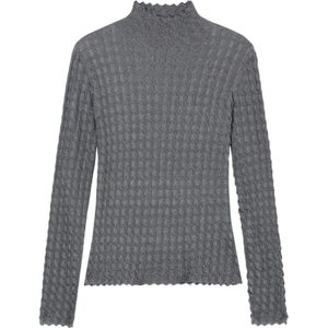 Emporio Armani, Dames, Tops, Grijs, Maat: M Viscose,