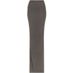 Rick Owens, Dames, Rokken, Groen, Maat: XS Wol,