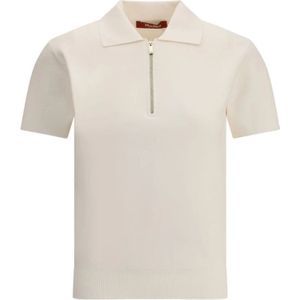 Max Mara, Dames, Tops, Beige, Maat: XS Viscose,