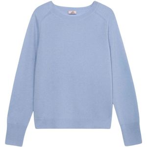 Oltre, Dames, Truien, Blauw, Maat: S/M Kasjmier,