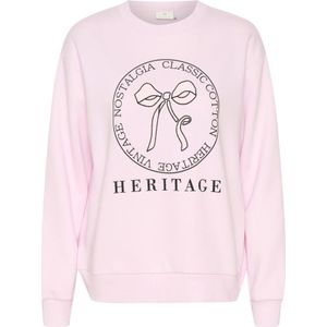 Kaffe, Dames, Sweatshirts & Hoodies, Roze, Maat: XS Katoen,