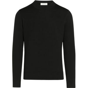 Paolo Pecora, Heren, Truien, Zwart, Maat: S Wol,