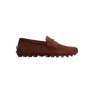 Tod's Bubble Suède Mocassins , Brown , Dames , Maat: 36 EU