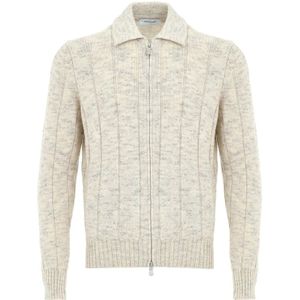 Gran Sasso, Heren, Truien, Grijs, Maat: 2XL Wol,