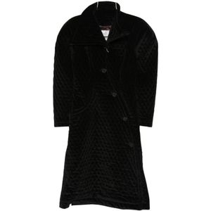 Vivienne Westwood, Dames, Mantels, Zwart, Maat: S Leer,