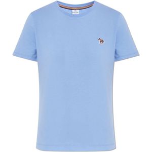 PS By Paul Smith, Dames, Tops, Blauw, Maat: M Katoen,