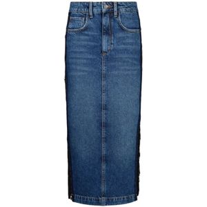 Liu Jo, Dames, Rokken, Blauw, Maat: W30 Denim,