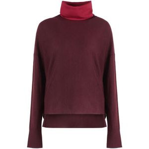 Malo, Dames, Truien, Rood, Maat: XS Kasjmier,