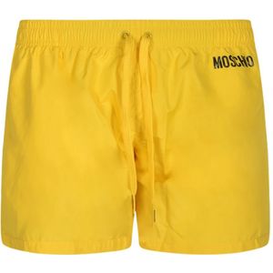 Moschino, Heren, Badkleding, Geel, Maat: XL