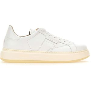 Woolrich, Heren, Schoenen, Wit, Maat: 40 EU Leer,