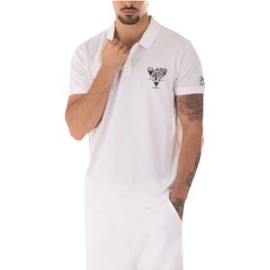 Just Cavalli, Heren, Tops, Wit, Maat: L Katoen,