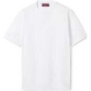 Gucci, Dames, Tops, Wit, Maat: S Katoen,