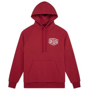 Deus Ex Machina, Heren, Sweatshirts & Hoodies, Rood, Maat: XL Katoen,