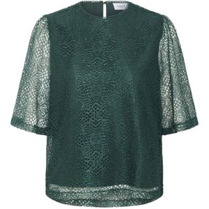 Saint Tropez, Dames, Blouses & Shirts, Groen, Maat: M