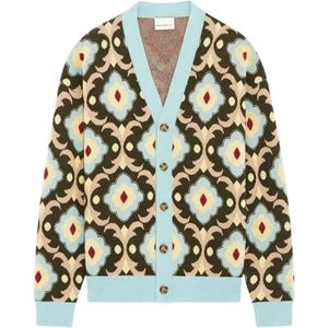 Drole de Monsieur, Heren, Truien, Veelkleurig, Maat: M Wol,