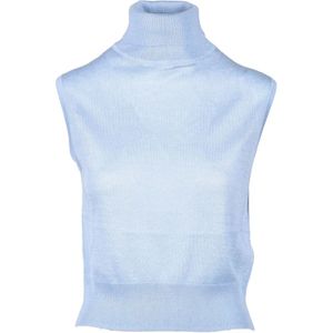 Wild Cashmere, Dames, Truien, Blauw, Maat: M Zijde,