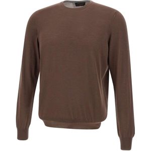 Gran Sasso, Heren, Truien, Bruin, Maat: XL Wol,