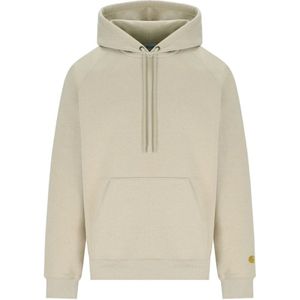 Carhartt Wip - Chase Fleur de Sel - Hoodie - Beige - Katoenmix
