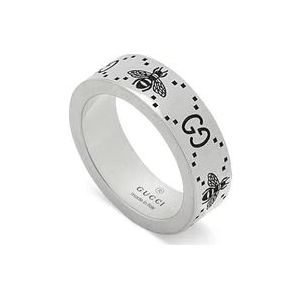 Gucci Ring , Gray , Dames , Maat: 61 MM