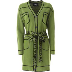 Karl Lagerfeld, Dames, Truien, Groen, Maat: XS Katoen,