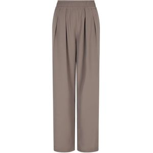 Emporio Armani, Dames, Broeken, Bruin, Maat: S