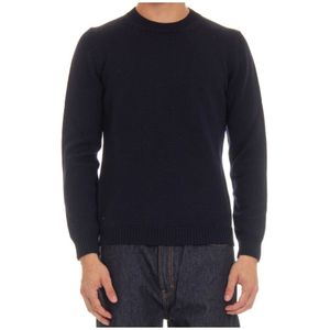 Roberto Collina, Heren, Truien, Blauw, Maat: XL