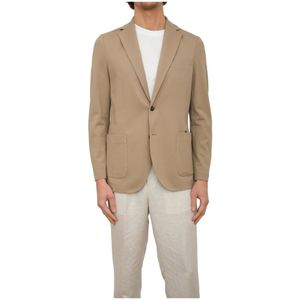 Circolo 1901, Heren, Jassen, Beige, Maat: M Katoen,