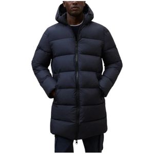 Ecoalf, Heren, Mantels, Blauw, Maat: S